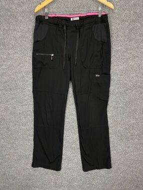 SOLD - Koi Lite Women’s Scrubs Pants Size S Black Slim Fit Mechanical Stretch